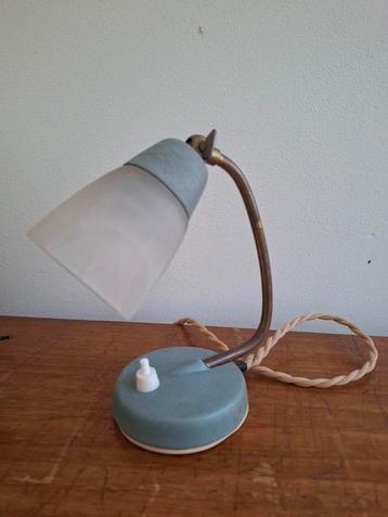 Mid-century bureau- of bedlampje  beschikbaar voor biedingen