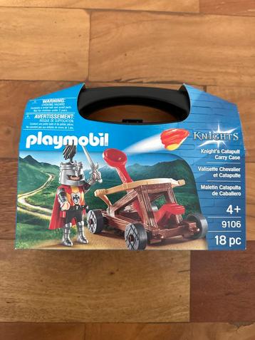 Playmobil Knights Katapult Draagkoffer - Nieuw! beschikbaar voor biedingen
