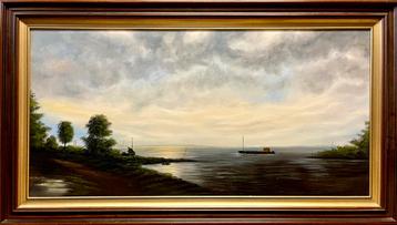 Schilderij Olieverf op doek. J.Kok beschikbaar voor biedingen