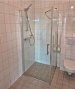 Douchecabine hoek, Doe-het-zelf en Verbouw, Sanitair, Ophalen, Gebruikt, Chroom, Douche