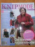 Knipmode september 2002 ribstof, tweed, breien, Ophalen of Verzenden, Zo goed als nieuw, Vrouw, Knipmode