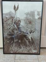 Mooie Poster van Indiaan,Chief Good Boy,(adv.no.296, Ophalen, Met lijst, Film en Tv, Rechthoekig Staand