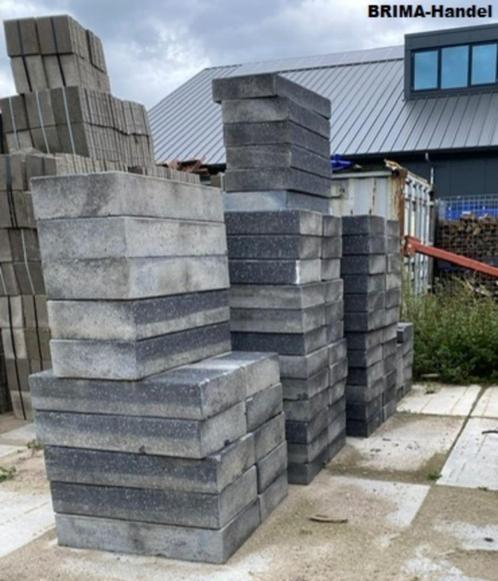 traptreden bloktreden betonbanden keerwandjes 100x50x19cm 10, Doe-het-zelf en Verbouw, Platen en Panelen, Gebruikt, Overige materialen