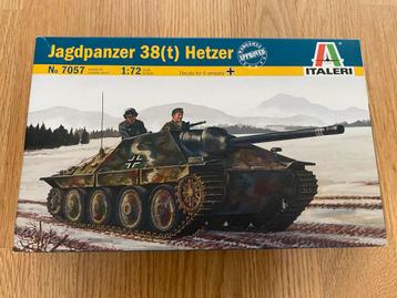 Italeri Jagdpanzer 38(t) Hetzer 1:72 Nieuw beschikbaar voor biedingen