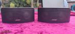 Bose 321 Gemstone luidsprekers 2xzwart of 2x zilvergrijs, Ophalen of Verzenden, Zo goed als nieuw, Front, Rear of Stereo speakers