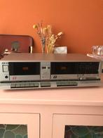 AKAI dubbel cassettedeck, versterker en Technics cd-speler, Audio, Tv en Foto, Stereo-sets, Gebruikt, Ophalen, Losse componenten