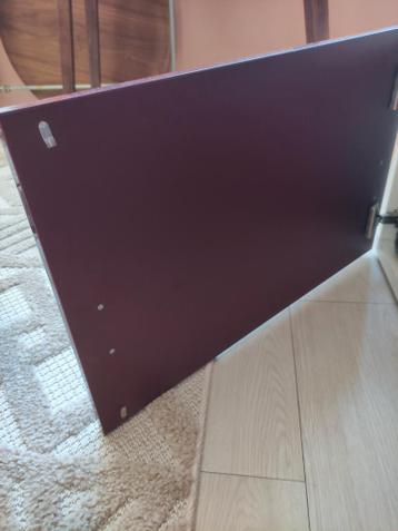 2 Ikea Besta deuren in mooie Burgundy / wijnrode kleur - afbeelding 2