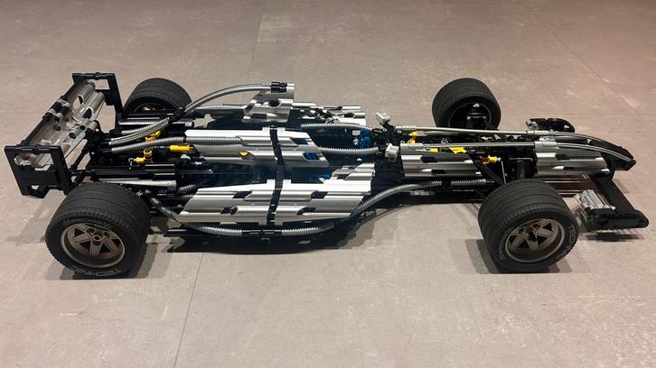LEGO Technic - 8458 - F1 Silver Champion raceauto, Kinderen en Baby's, Speelgoed | Duplo en Lego, Gebruikt, Lego, Complete set