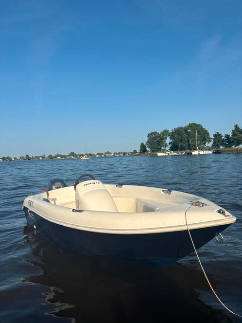 Sporty 12 c marine consoleboot/speedboot 25 pk yamaha 4 takt, Watersport en Boten, Speedboten, Zo goed als nieuw, 3 tot 6 meter