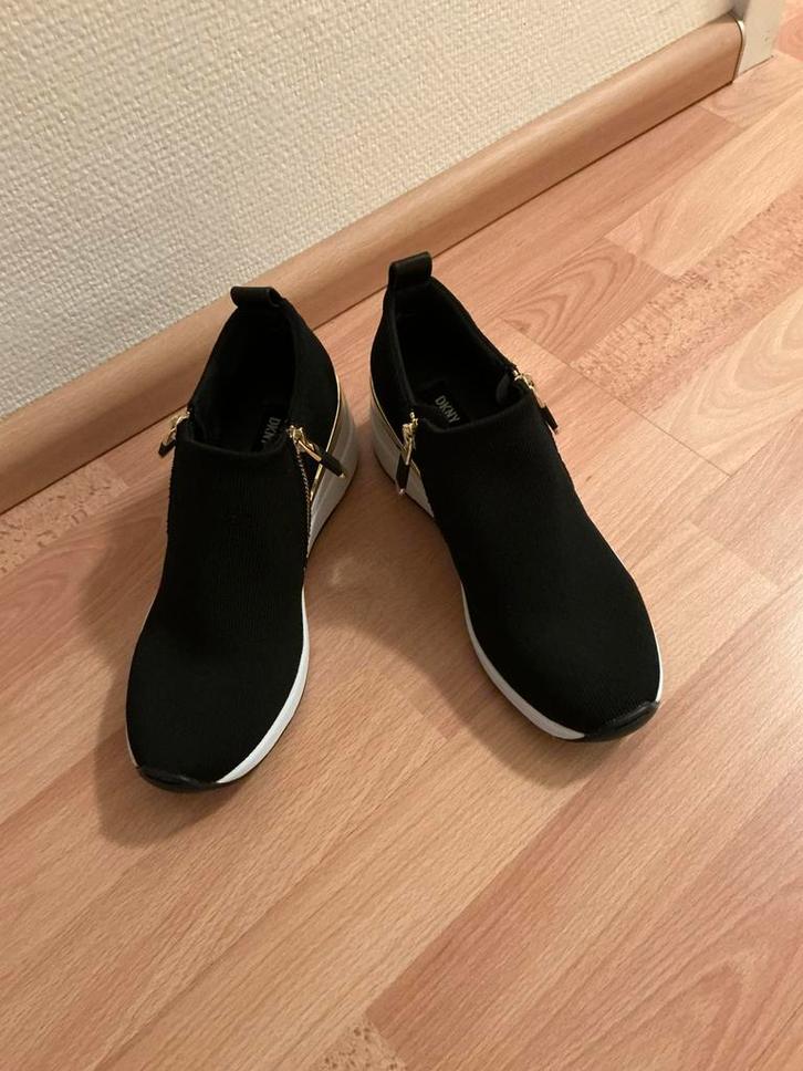 Merk: DKNY schoenen/enkellaarsjes kleur zwart maat 39, Kleding | Dames, Schoenen, Zo goed als nieuw, Lage of Enkellaarzen, Zwart