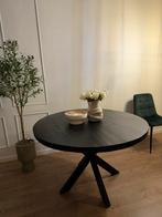 Eikenhouten eettafel - 120cm, Huis en Inrichting, Tafels | Eettafels, Ophalen of Verzenden, Zo goed als nieuw, Rond, 100 tot 150 cm