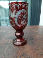 Te koop boheems vaasje/glas, Ophalen