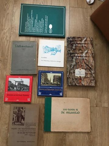 Negen boeken over nieuw en oud Rotterdam beschikbaar voor biedingen