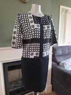 Sandro Ferrone M 40 38 jurk zwart wit nieuw gratis verz NL, Maat 38/40 (M), Verzenden, Zwart, Zo goed als nieuw