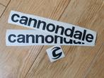 1 set Cannondale balhoofd + frame stickers | Nieuw logo, Ophalen of Verzenden, Nieuw