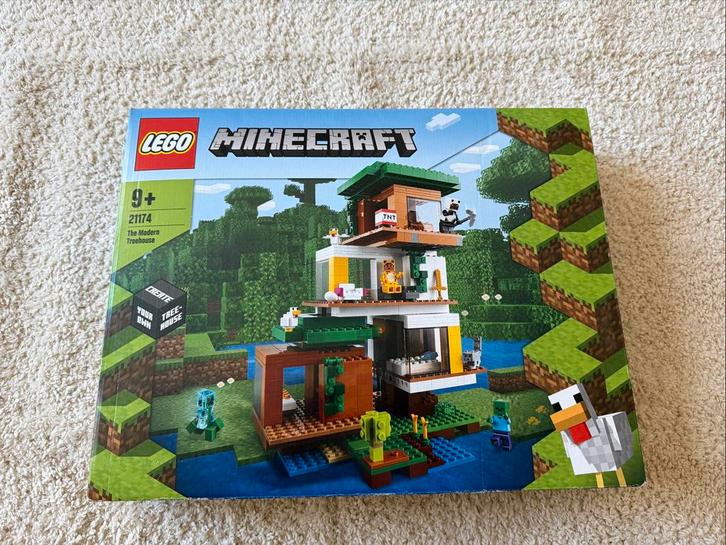 Lego Minecraft 21174 - Het eerste avontuur, Kinderen en Baby's, Speelgoed | Duplo en Lego, Nieuw, Lego, Complete set, Ophalen of Verzenden