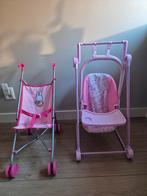 Nijntje poppen buggy + baby born 3 in 1 stoel maxi cosi, Ophalen of Verzenden, Zo goed als nieuw, Babypop