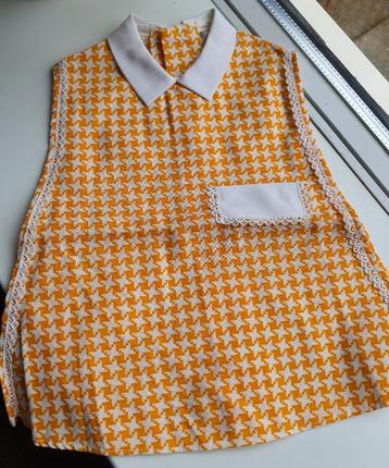 Schattig Vintage Geel Jurkje - Maat 74 (9-12 maanden) beschikbaar voor biedingen