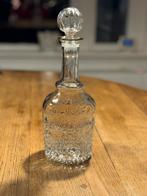 Fraaie vintage Franse karaf met ontwerp Fleur de Lys, Ophalen of Verzenden