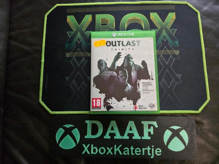 Outlast trinity - Xbox one/series X, Spelcomputers en Games, Games | Xbox One, Zo goed als nieuw, Avontuur en Actie, 1 speler