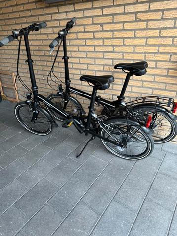 Set Popal vouwfietsen 6 versn. F205 en F207 nieuwstaat beschikbaar voor biedingen