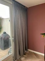 Prachtig grijs gordijn 110cm breed 240cm hoog, Huis en Inrichting, Stoffering | Gordijnen en Lamellen, 100 tot 150 cm, 200 cm of meer