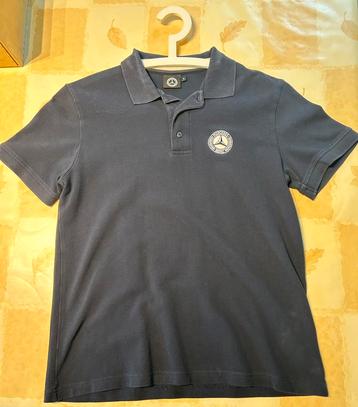 Mercedes polo in Navy Blue (medium)