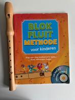 Blokfluit met lesboek voor kinderen merk Sheffield, Ophalen of Verzenden, Gebruikt, Sopraan of Sopranino