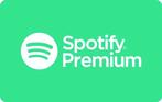 Spotify premium jaarkaart zie beschrijving, Tickets en Kaartjes, Kortingen en Cadeaubonnen
