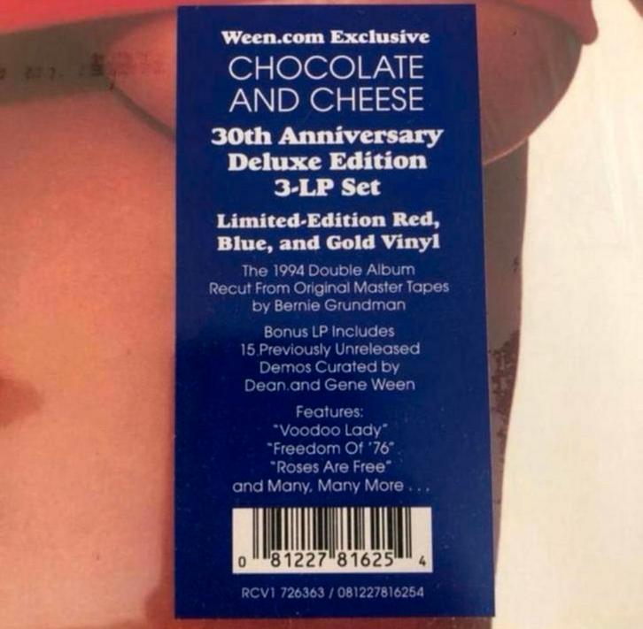 Ween - Chocolate And Cheese 2024, Cd's en Dvd's, Vinyl | Overige Vinyl, Zo goed als nieuw, 12 inch, Ophalen of Verzenden