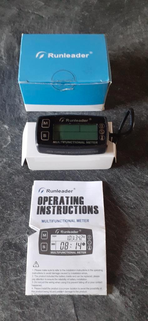 Runleader Crossmotor / multifunctionele meter nieuw !, Motoren, Onderdelen | Overige, Nieuw, Ophalen of Verzenden