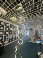 Vide hanglamp van Highlight, Huis en Inrichting, Lampen | Hanglampen, Ophalen, Modern design, Zo goed als nieuw, Metaal