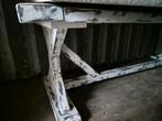 Robuuste kloostertafel zeer mooi, Huis en Inrichting, 200 cm of meer, Zo goed als nieuw, Rechthoekig, 50 tot 100 cm