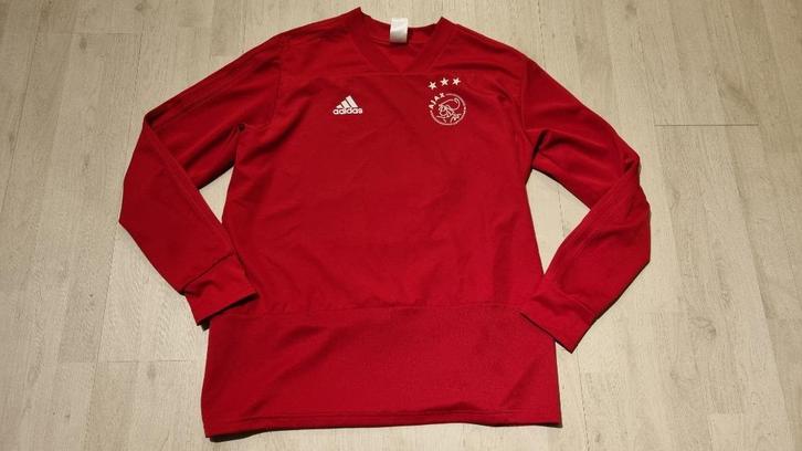 Ajax STAFF Sweater! Seizoen 18/19! Mt 176/S!, Kleding | Heren, Sportkleding, Zo goed als nieuw, Voetbal, Maat 46 (S) of kleiner