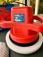 Turbo autopoetsmachine, 120 W met 4 poetsdoeken, Auto diversen, Ophalen, Gebruikt