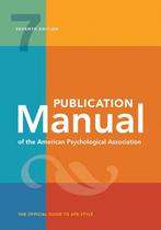APA manual 7e druk, Boeken, Ophalen of Verzenden, Beta, Zo goed als nieuw, Niet van toepassing