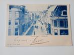 Alkmaar Langestraat 1899, Ophalen of Verzenden, Voor 1920, Gelopen, Noord-Holland