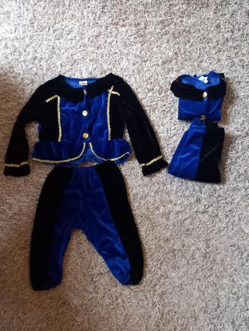 Kinderkleding mt 110-116 verkleedkleren pietenpak 2st beschikbaar voor biedingen