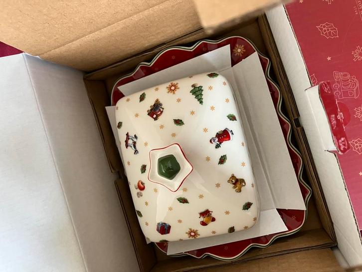 Villeroy Boch Toy’s delight nieuwe botervloot., Huis en Inrichting, Keuken | Servies, Zo goed als nieuw, Overige stijlen, Porselein