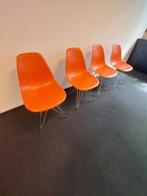 Vitra Eames DSR stoel verchroomd onderstel, Huis en Inrichting, Stoelen, Gebruikt, Ophalen