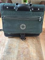 Kipling tas schooltas laptop tas, Ophalen of Verzenden, Zo goed als nieuw, Groen, Rugtas