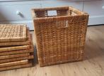 5x Ikea Branäs Rotan mand, Ophalen, Zo goed als nieuw, Rechthoekig, Riet