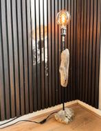 Staande lamp - vloerlamp - sfeerverlichting, Ophalen, Hout