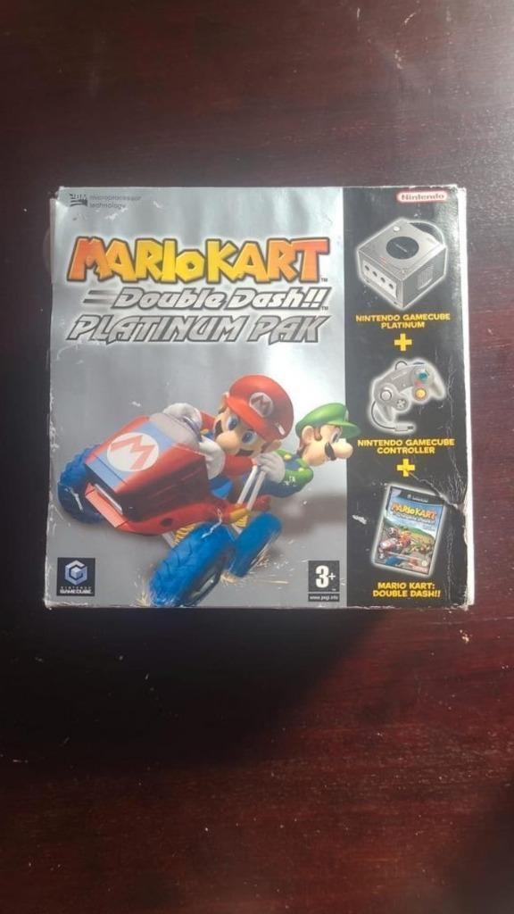 Nintendo Gamecube - Platinum Pak - Mario Kart Double Dash, Spelcomputers en Games, Games | Nintendo GameCube, Gebruikt, Racen en Vliegen