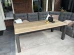 2 meter lange eettafel, Huis en Inrichting, Tafels | Eettafels, Ophalen, Gebruikt, 200 cm of meer, 50 tot 100 cm