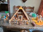 Playmobil piramide met veel Egyptenaren .het zijn 3 sets, Ophalen, Zo goed als nieuw