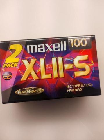Maxell XLII-S 100 cassettes (2 stuks) XLIIS100 beschikbaar voor biedingen