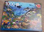 1000 stukjes puzzel van Jumbo onderwaterwereld, Ophalen of Verzenden, 500 t/m 1500 stukjes, Zo goed als nieuw, Legpuzzel