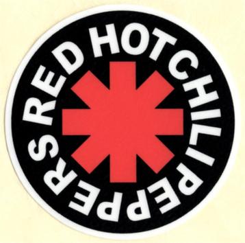 Red Hot Chili Peppers sticker #1 beschikbaar voor biedingen