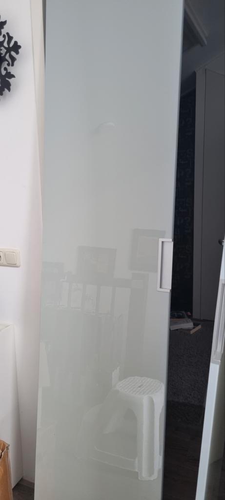 Twee deuren voor Ikea Pax kast, Huis en Inrichting, Kasten | Kledingkasten, Gebruikt, 50 tot 75 cm, Glas, Ophalen of Verzenden